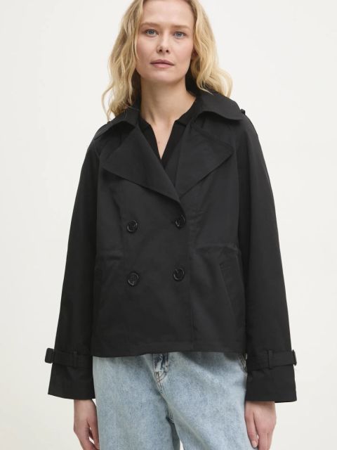 Answear.LAB kurtka kolor czarny przejściowa