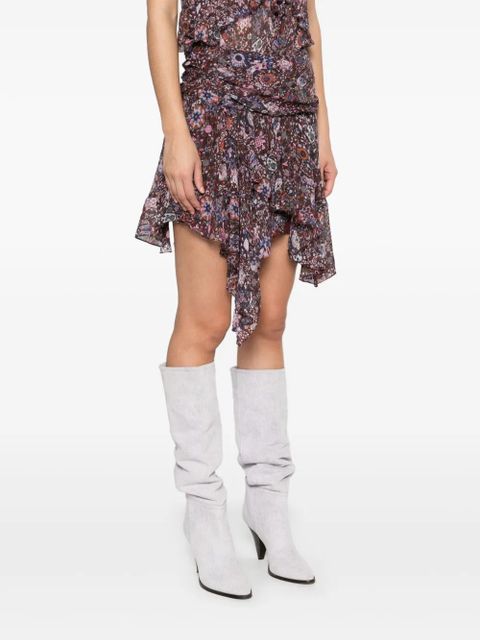 MARANT ÉTOILE Berenicia mini skirt - Red - zdjęcie produktu nr 2