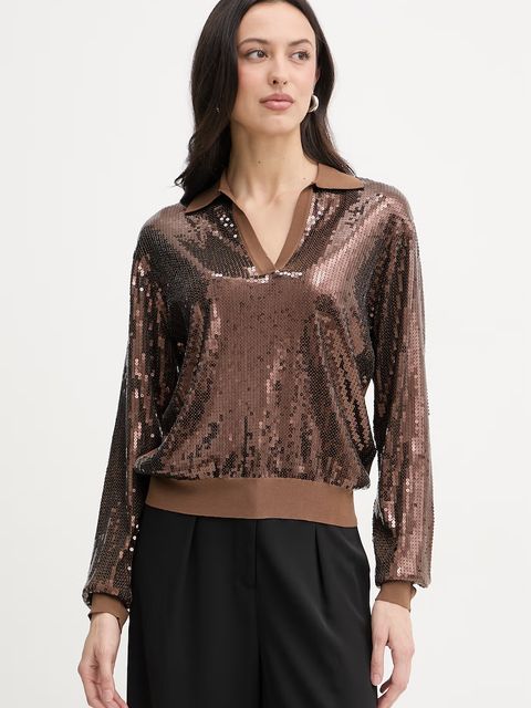 Liu Jo bluzka damska z wiskozy - zdjęcie produktu nr 2