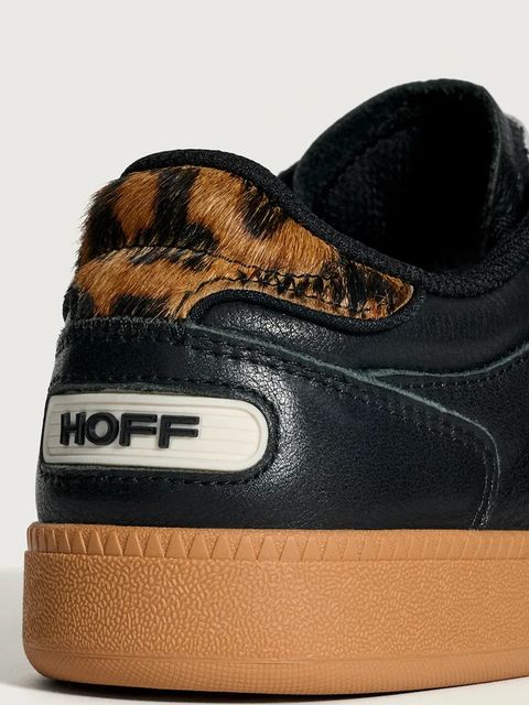 Hoff sneakersy skórzane ALLEY BLACK WOMAN damskie kolor czarny 22562002