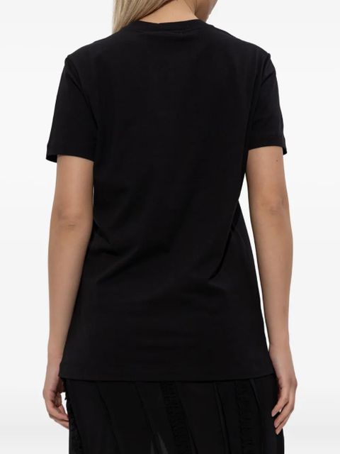 Blumarine crystal-embellished T-shirt - Black