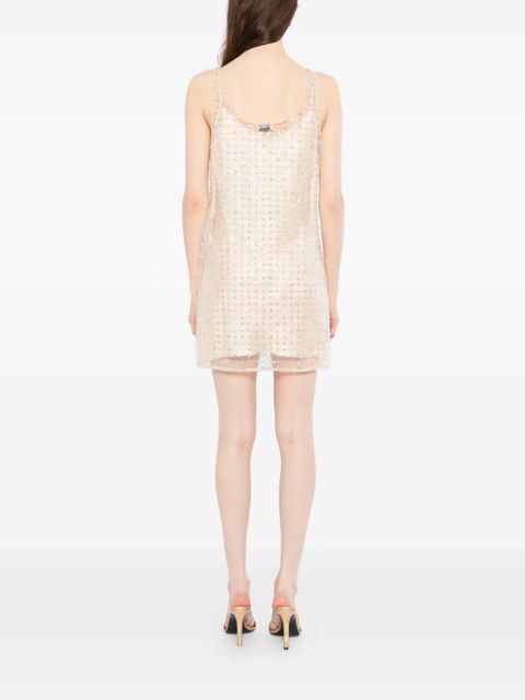 STAUD Aurielle mini dress - Neutrals