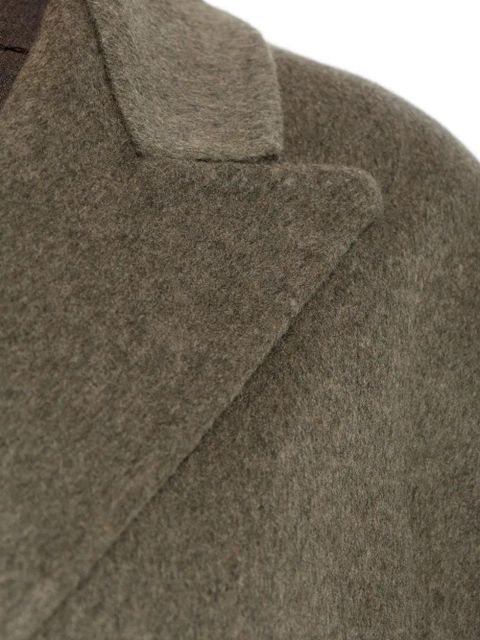 Jacquemus Curved Jacket for Men belted coat - Green