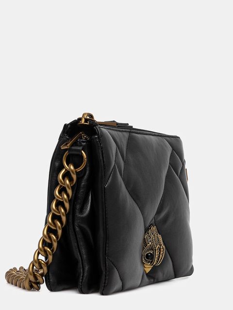 Kurt Geiger London torebka skórzana KENSINGTON kolor czarny 3571900109 - zdjęcie produktu nr 2