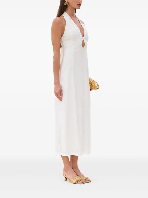 Cult Gaia Lianna cut-out midi dress - White