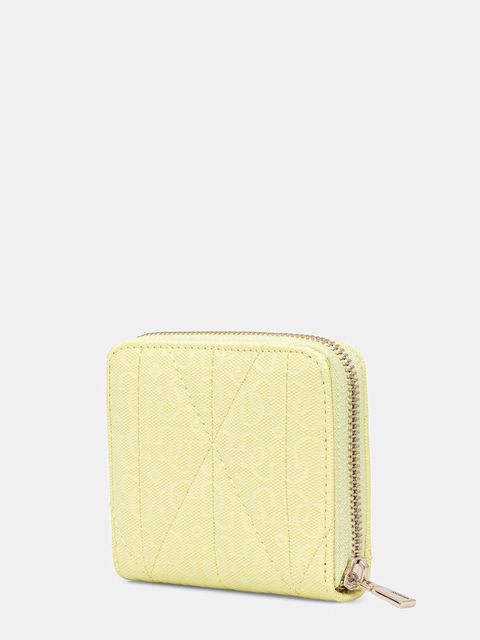 Guess portfel ALDINA damski kolor żółty SWGG96 63137 - zdjęcie produktu nr 2