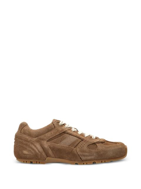 ALOHAS TB.56 suede panelled sneakers - Brown