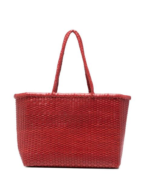 DRAGON DIFFUSION B Weave big shoulder bag - Red - zdjęcie produktu nr 1