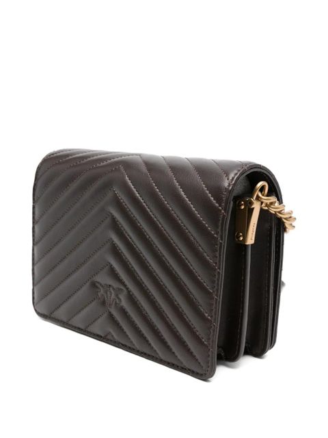 PINKO Love Click bag - Brown