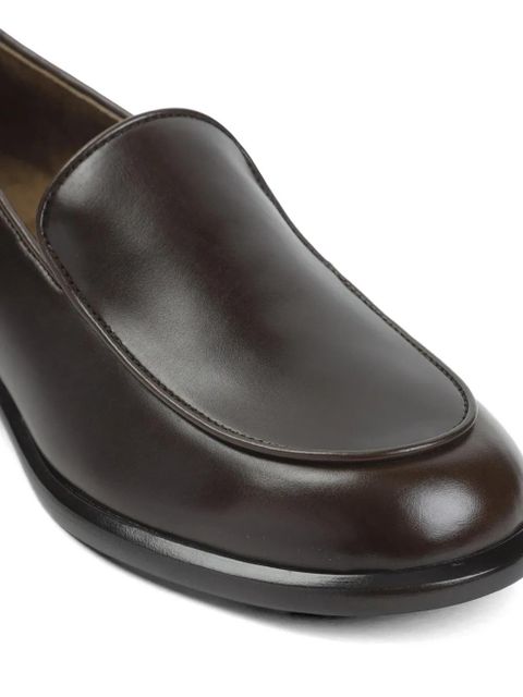 KHAITE Miles loafers - Brown