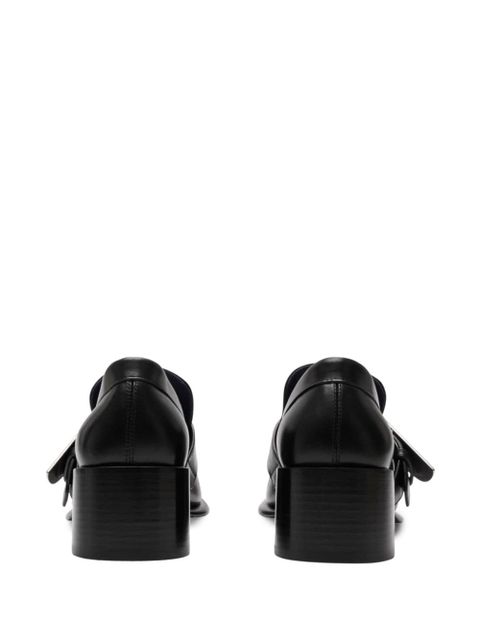 Burberry London Shield leather loafers - Black
