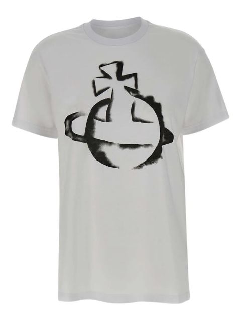 Vivienne Westwood Orb logo-print T-Shirt - White - zdjęcie produktu nr 1