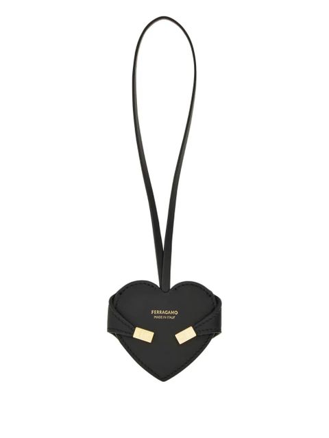 Ferragamo logo-printed charm - Black - zdjęcie produktu nr 1