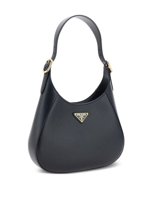 Prada City leather shoulder bag - Black