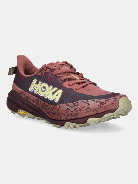 Hoka buty Speedgoat 6 damskie kolor czerwony 1147811 - zdjęcie produktu nr 1