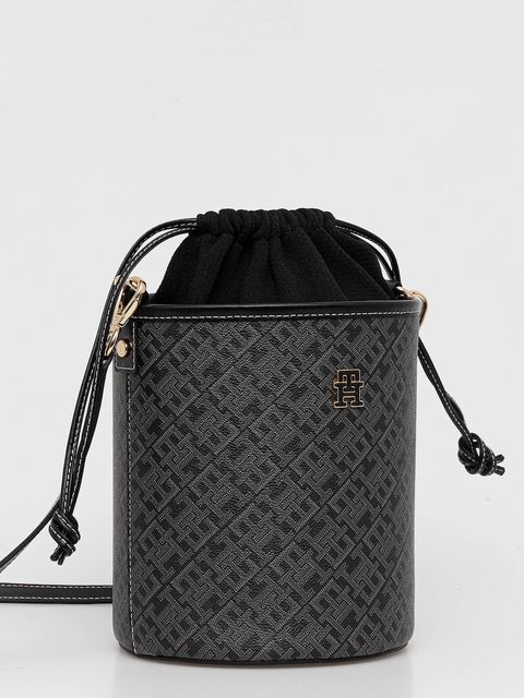 Tommy Hilfiger torebka kolor czarny AW0AW17713 - zdjęcie produktu nr 2