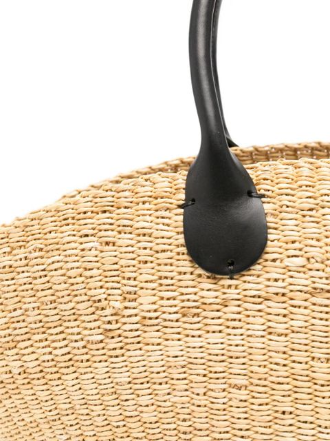 Muun Sophia woven tote bag - Neutrals - zdjęcie produktu nr 2