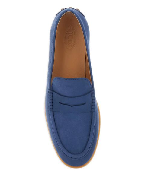 Tod's penny-detail loafers - Blue