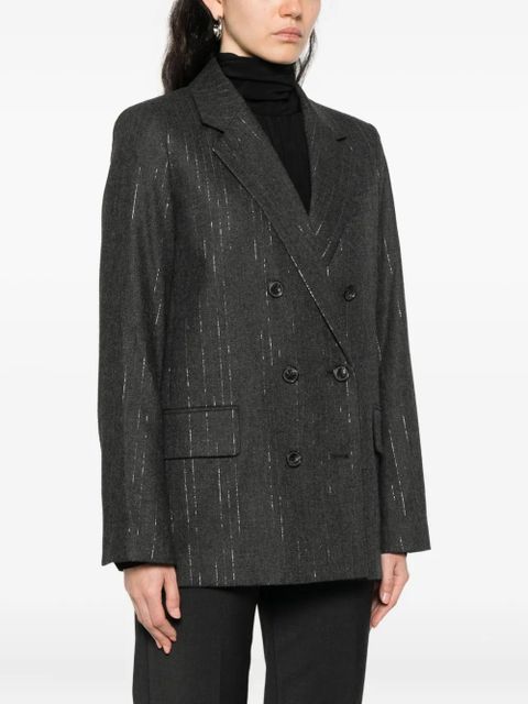 Zadig&Voltaire double-breasted blazer - Grey - zdjęcie produktu nr 2