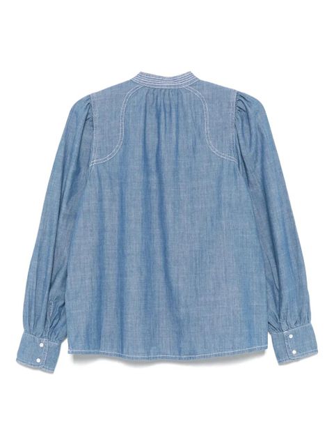 Ba&Sh Kuka blouse - Blue - zdjęcie produktu nr 2