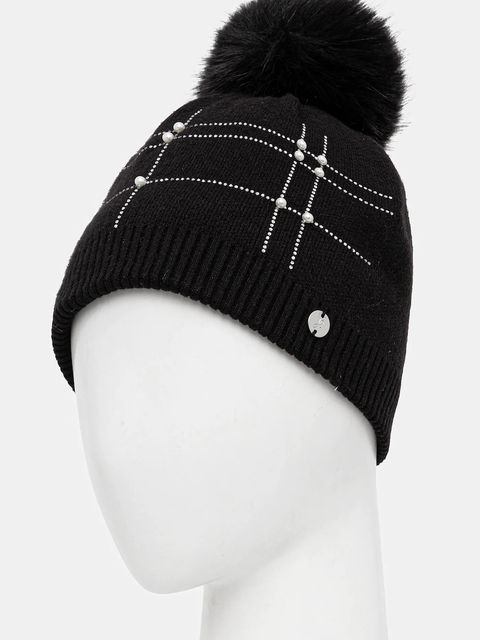 Joseph Ribkoff czapka kolor czarny 253969 - zdjęcie produktu nr 2