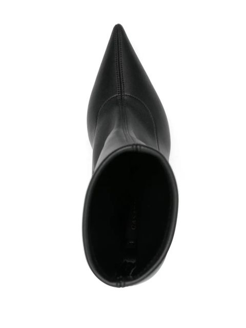 Casadei Blade 105mm boots - Black