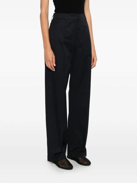 Jil Sander straight-leg trousers - Blue