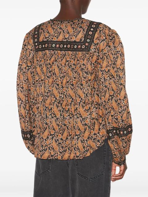 MARANT ÉTOILE Gayle blouse - Brown