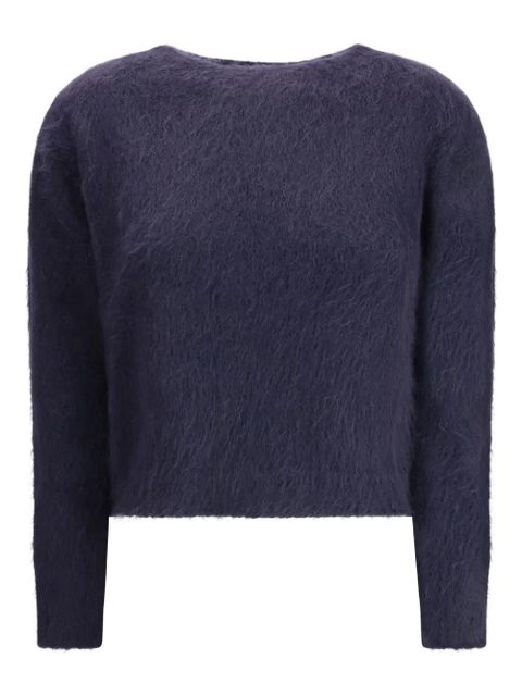 Max Mara Aceto crew-neck sweater - Purple - zdjęcie produktu nr 1