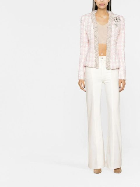 Balmain embellished tweed jacket - White - zdjęcie produktu nr 2