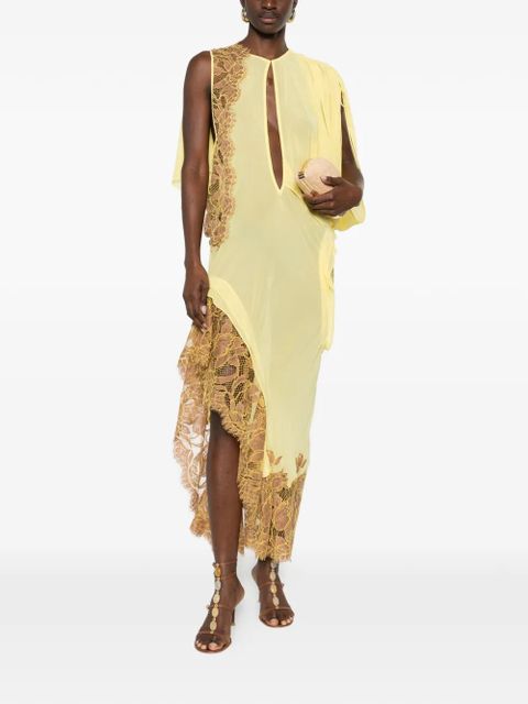 Christopher Esber Aluna maxi dress - Yellow - zdjęcie produktu nr 2