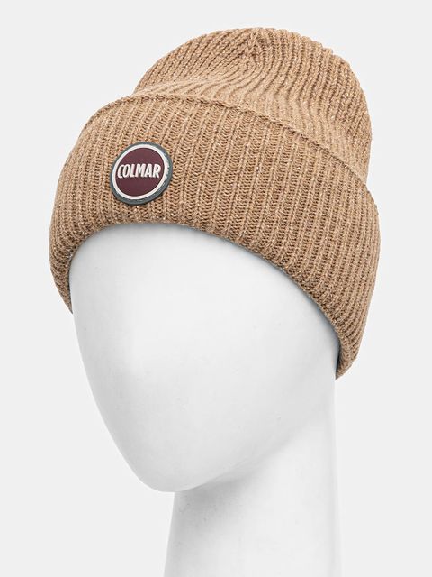 Colmar czapka z wełną kolor brązowy 5028N.3VI