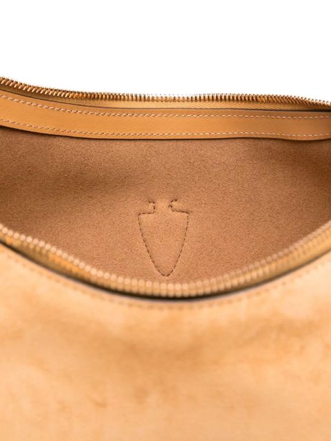 Tod's Timeless suede T-buckle shoulder bag - Brown