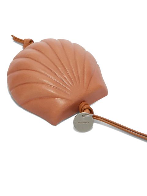 Jil Sander logo-charm leather wallet - Brown - zdjęcie produktu nr 2