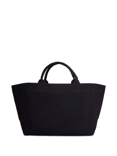GANNI logo-print tote bag - Black - zdjęcie produktu nr 2