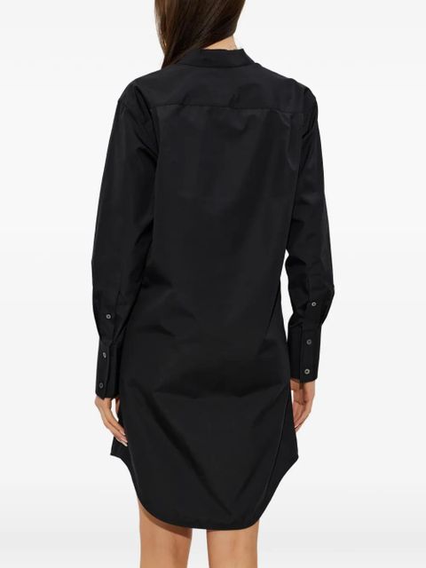 Maison Margiela V-neck shirt dress - Black