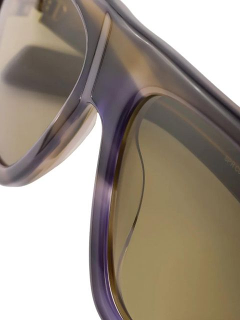 Prada Eyewear browline sunglasses - Purple