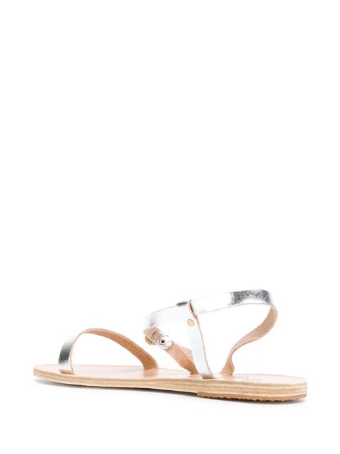 Ancient Greek Sandals Niove flat sandals - Metallic