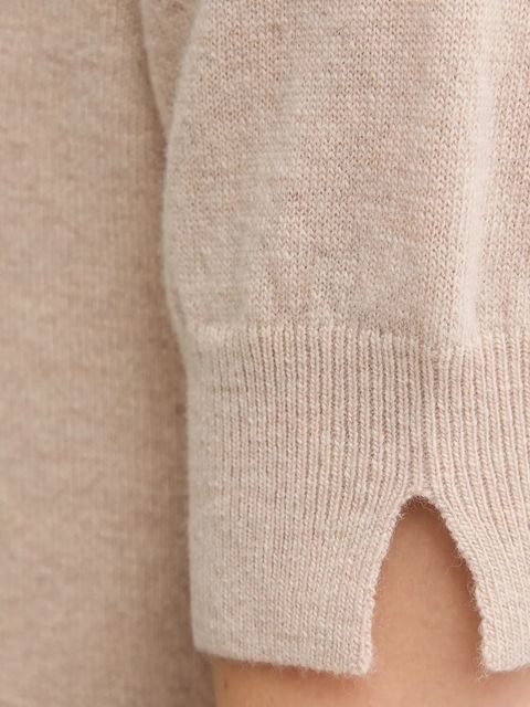 United Colors of Benetton sweter damski kolor beżowy lekki 1002D10D2