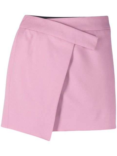 The Attico Cloe wrap miniskirt - Pink - zdjęcie produktu nr 1
