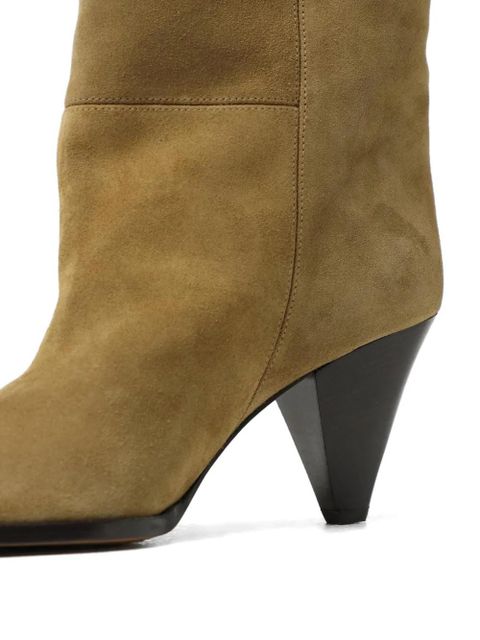 ISABEL MARANT Rouxa pointed ankle boots - Neutrals