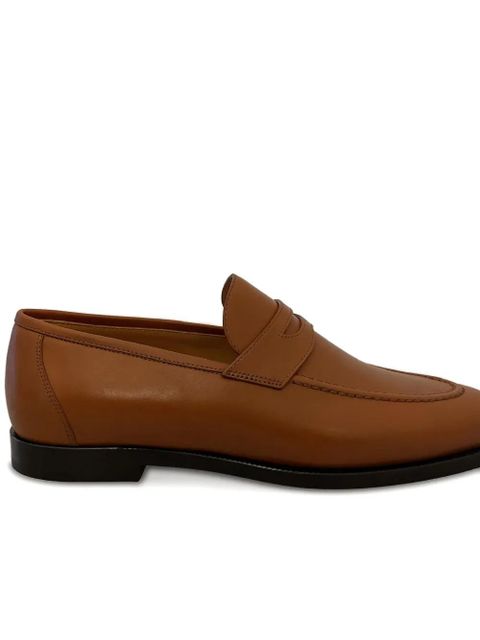 Loro Piana Sergio penny leather loafers - Brown - zdjęcie produktu nr 2