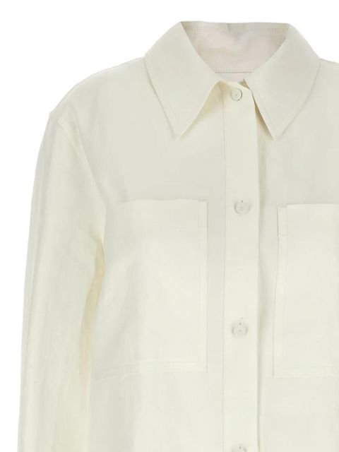 Jil Sander linen shirt - Neutrals