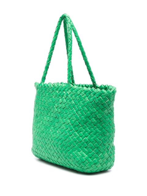 DRAGON DIFFUSION Small Triple Jump basket bag - Green