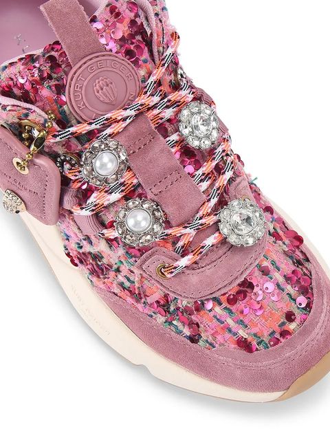 Kurt Geiger London sneakersy Kurt Runner damskie kolor różowy 5064357619