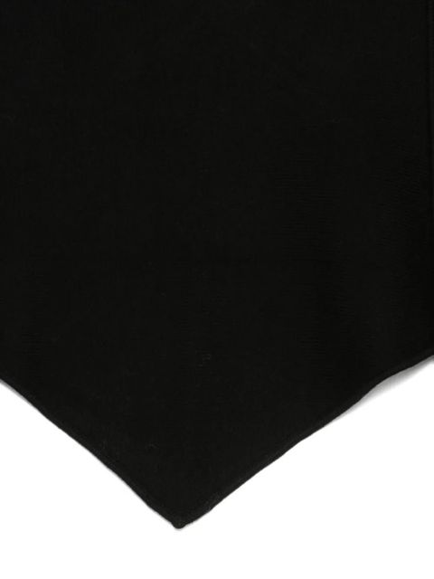 TOTEME triangle scarf - Black