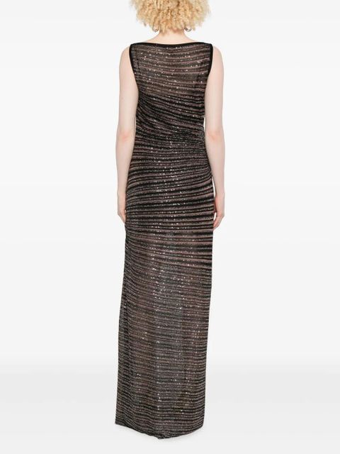Missoni sequin-embellished maxi dress - Brown