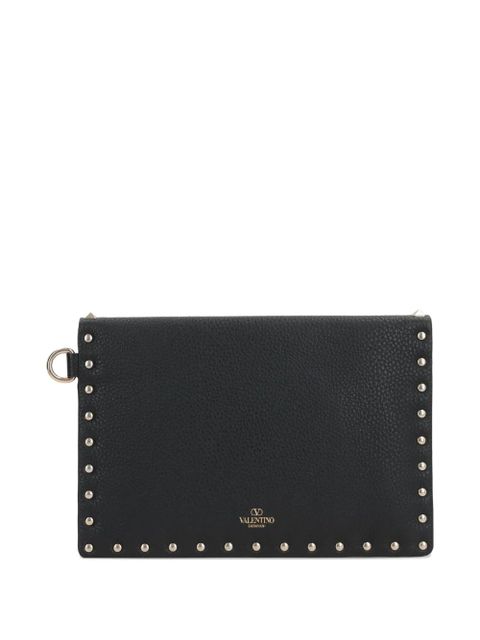 Valentino Garavani Rockstud envelope clutch - Black