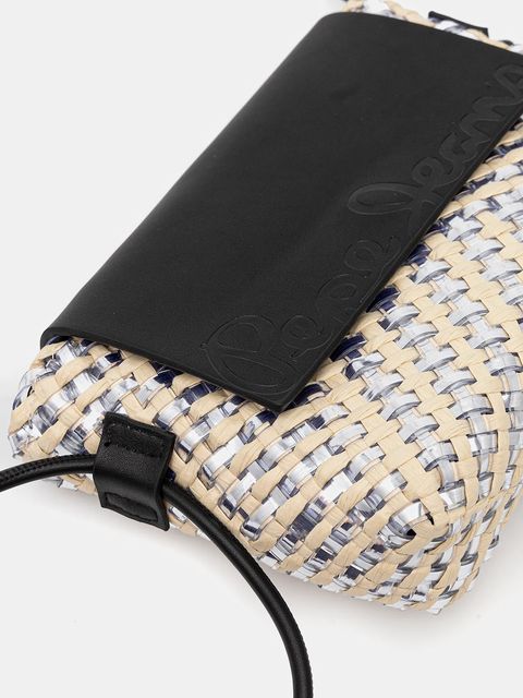 Pepe Jeans torebka BARKER GLOW kolor srebrny PL031612