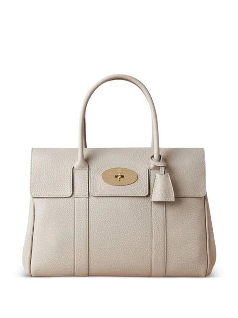 Mulberry Bayswater grain-leather tote bag - Neutrals - zdjęcie produktu nr 1